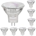 Miniatyrbillede 1 af 5: 12v 35w Halogenlamper Gu4 Spot Base 2800k Varm Hvid, Dæmpbar, Pakke Med 8 [db]
