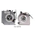 Miniatyrbild 4 av 5: för MSI Katana GF66 GF76 11SC 11UC Laptop CPU Kylfläkt 5V 4pin GPU Radiator [DB] CPU