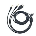 Miniatyrbillede 1 af 5: Udskiftning Rgb Usb 3.5mm Mikrofonkabel Trådløs Gaming Headset Splitter [DB] A