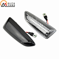 Pikkukuva 5 / 5: 2 kpl LED-dynaamiset sivuvilkut, sekvenssitoiminto, Opel Astra J Astra J K Zafira C Insignia B Grandland X [DB] Dynamic Crystal
