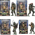 Pikkukuva 2 / 5: Ninja Turtles 1990 Elokuva 7\" Neca Tmnt Teenage Liikuteltavat Lelut Mutantti Toimintahahmo Lahjat Lapsille Db Michelangelo