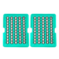 Pikkukuva 2 / 5: 50/100 kpl AG13 nappiparisto LR44 nappiparisto MP3-soittimet Lelukello Laskin Sinkki-mangaaniparisto 1,55 V [DB] 100 pieces