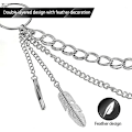 Miniatyrbild 4 av 5: Jean Chains, Byxor Kedja Byxor Kedja Punk Fjäder Byxor Kedja För Byxor