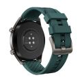 Miniatyrbillede 3 af 5: 22mm silikoneurrem kompatibel med Samsung Galaxy Watch 46mm/gear S3/huawei Watch Gt Dark Green