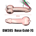 Miniatyrbilde 2 av 5: Wobble Fish Lures Spoon Lure Feather Bait Hook Fiskeutstyr Gave Til Fiskeelskere [DB] Black 36g