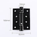 Miniatyrbillede 1 af 3: Forårshængsel Usynlig Dør Selvlukkende Buffer Dæmpende Hængsel Automatisk Dørlukker Skjult Dør Træ{ DB} 4 Inch Matt Black
