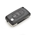 Miniatyrbilde 2 av 4: Fjernkontroll Flip Folding Fjernkontroll Nøkkelveske Shell For Peugeot 407 307 308 607 3 Knapper Smykker