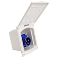Miniatyrbillede 1 af 4: Rv Camper 220v-240v 16a Ekstern Flush Hook Up Vandtæt Strømstik{DB}