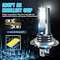 Miniatyrbild 2 av 5: 4 st H7 LED-lampor, Starkare 110W LED-Dimljuslampor, 6000K Kallt Vit H7 LED-lampset [DB]