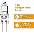 Miniatyrbilde 4 av 5: G4 halogenlamper [DB] 10W 20pcs
