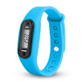 Miniatyrbillede 1 af 5: Fitness Tracker LCD Digital Skridttæller Gang Skridt Kalorie Tæller Armbåndsur [DB] Blue