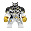 Miniatyrbillede 1 af 5: Batman Crocodile Killer 10,5 cm Figur Blokke Konstruktion Byggeklods Legetøj Gave Db Black Panther-100018786