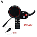 Miniatyrbilde 2 av 5: Elektrisk scooter instrumentdisplay Tommelkontroll 5-pin 6-pin db TF100 6 pin