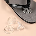 Pikkukuva 2 / 3: 6 paria naisten liukumäen sandaalit varvassuojat varvassandaali varvassuoja varvassuojat jalkasuojat [db] transparent 3.9x3.3cm