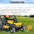 Miniatyrbilde 4 av 5: Gressklipper Startnøkler Kompatibel med Cub Cadet Xt1 Erstatning 925-1745a, 5-pakke-AY [db] Yellow