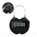 Miniatyrbild 1 av 5: Smart tidslås Lcd-display tidslås Multifunktionell reseelektronisk timer, vattentät USB-laddningsbar tillfällig timerhänglås