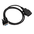 Miniatyrbillede 2 af 5: Main OBD2 Kabel OBDII Test Diagnostisk Stik Adapter Kabel Udskiftning til Launch CRP123 CRP129 [db]