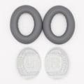 Miniatyrbillede 3 af 5: 1 par udskiftnings ørepuder i proteinlæder til Bose 700/NC700 Bluetooth hovedtelefoner [Db] Grey