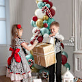 Miniatyrbild 3 av 5: Färgade Julgransballonger Set Juldekorationer Fest Scenrekvisita Pxcl {DB}