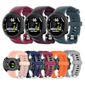 Miniatyrbillede 3 af 5: Udskiftningsurrem til Garmin Forerunner 45 / 45s Smart Watch Rem Silikone Urkasse til Garmin Forerunner 45 45s Armbånd [DB] black strap