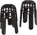 2-pack Svarta Stuprörsskydd [DB]
