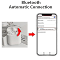 Miniatyrbillede 3 af 5: Bluetooth Headset, Trådløst Headset, Bluetooth 5.0 2024 Linzero Gave-C6 [DB] S
