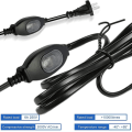 Miniatyrbillede 3 af 5: 2 stk. Vandtæt Inline Rocker Switch Ledning Switch 250v Udendørs Inline Switch Inline Trykknap Switch Til Lamper Elektriske Apparater Transformere