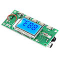 Pikkukuva 4 / 5: Digitaalinen FM-lähetinmoduuli LCD-näytöllä, 87-108MHZ taajuusmodulaatio, 3-5V, stereo [DB]