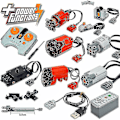 Miniatyrbilde 3 av 5: Tekniske deler Power Functions Motor Multi Tool Servo Togmotor Pf 8293 8883 Modell Kompatibel Alle Merker Byggeklosser-xh Db switch