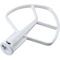 Miniatyrbillede 1 af 4: K5AB K5SS Køkkenmixer Hjælpebelagt flad pisker, erstatning for KitchenAid Mixer W10807813,9707670 XC  [dB} White