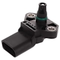 Miniatyrbillede 1 af 5: Lufttryks MAP Sensor til Seat 0281002401 038906051C 0 281 002 401 038 906 051 C [db] Black