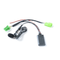 Pikkukuva 5 / 5: Auton Bluetooth 5.0 Aux-kaapeli Mikrofoni Handsfree Matkapuhelinsoittoadapteri Jaguar Land Roverille {db} Black