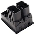 Miniatyrbilde 4 av 5: Bil Elektrisk Vindusbryter Løfter Kontrollknapp for 12B357.3769 12B3573769 Tilbehør [DB] Black