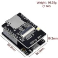 Miniatyrbild 4 av 4: 1 Pack Esp32-cam Wifi Bluetooth Esp32-cam-mb Board - Usb Till Ch340g Seriell Port Med Ov2640 2mp Kameramodul
