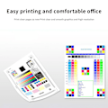 Miniatyrbillede 4 af 5: Print Hoved Sort/Flerfarvet Kontor Print Hoved til Canon iP7230 iP7240 MG5420 MG5440 MG55400 {Db} Black