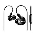 Pikkukuva 1 / 5: Sx538 Universaalit Heavy Bass Hifi In-ear -langalliset kuulokkeet urheilukuulokkeet mikrofonilla Jikaix Black
