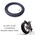 Miniatyrbild 5 av 5: 2x 12 1/2x2 1/4 Inner Tubes Däck Cykel Däck Cykling Punktering Cykel Innertube Bred Utomhus db Black