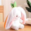 Pikkukuva 4 / 5: Kani Muppet Lelut Käännettävät Porkkanat Mansikat Pupu Tyyny Pehmolelu Nukke Pojille Tytöille carrot 35cm