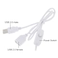 Pikkukuva 2 / 5: Virta-USB-kytkin kaapeli ajorekisterin USB-jatkojohdolle ON/OFF-kytkimellä [DB]