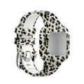 Miniatyrbild 1 av 4: Barnmönstrad silikonrem för Garminfit Jr 3/garmin Vivofit Jr3 klocka-färgbrun leopard