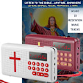 Miniatyrbilde 2 av 5: Audios Bibelspiller Bibel Snakker King James Version Bibel Audios Spiller [Db] Red