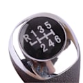 Miniatyrbild 4 av 5: 43711-A5200 6-växlad läder manuell växelspaksknopp passar för Hyundai I30 GD MK2 2012 2013 2014 2015 2016 2017 db