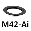 Pikkukuva 5 / 5: DB M42 Objektiivin Adapteri Objektiivin Sovitin Rengasmuunnin NIKON f -kiinnitteiselle Objektiiville