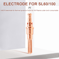 Miniatyrbilde 2 av 5: 10 stk 9-8215 Elektrode Termisk Dynamikk Sl60/100 Plasma Skjærebrenner [db] copper color
