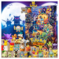 Miniatyrbillede 1 af 2: 24 Ruder Halloween Blind Box Samlefigurer Udsøgt Håndværk Halloween Legetøjs Sæt Til Børn Voksne Halloween Party Legetøj DB Pokemon