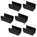 Miniatyrbild 1 av 4: 50 st Trampolinstolpskydd Halkfria Kåpor Möbelbord Stolsfotskydd [DB] Black 4X2.2CM