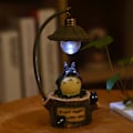 Pikkukuva 5 / 5: Piirretty Totoro -muotoinen LED-yövalolamppu Resin Koti Näyttö Malli Muotti Koriste [DB] B