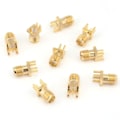 Miniatyrbillede 2 af 5: SMA Hun-basisstik, PCB-montering, 50 Ohm RF-stik (10 stk.) [db]