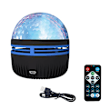 Miniatyrbillede 1 af 5: Aurora Lysprojektor, Nordlys Galaxy LED Lampe, Med Fjernbetjening {Db} Water ripple