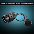 Miniatyrbild 3 av 5: 20-stifts till 16-stifts OBD2-adapterkabel för E36 E38 E39 E46 E53 X5 Z3 [DB]